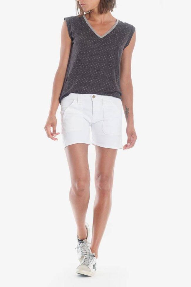 Short en jeans Olsen2 blanc