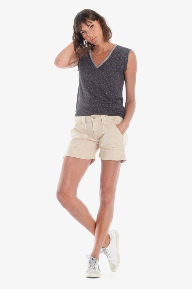 Short en jeans Olsen2 beige
