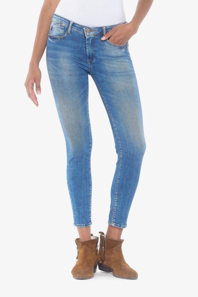 Power skinny 7/8ème jeans bleu N°3 
