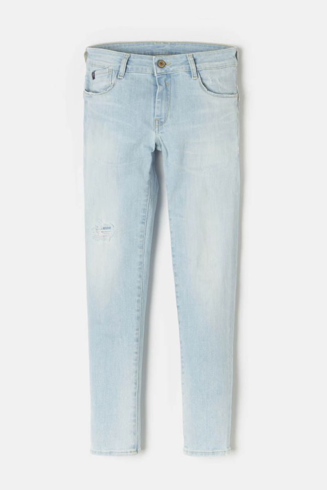 Pulp slim 7/8ème destroy jeans bleu N°5 