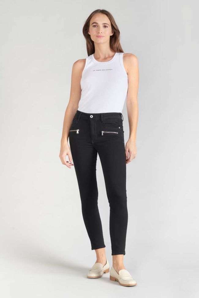 Dado pulp slim taille haute 7/8ème jeans noir N°0