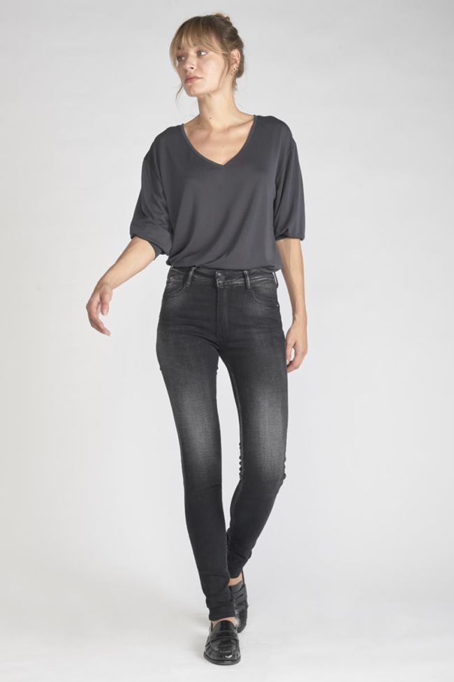 Foley pulp slim taille haute jeans noir N°1
