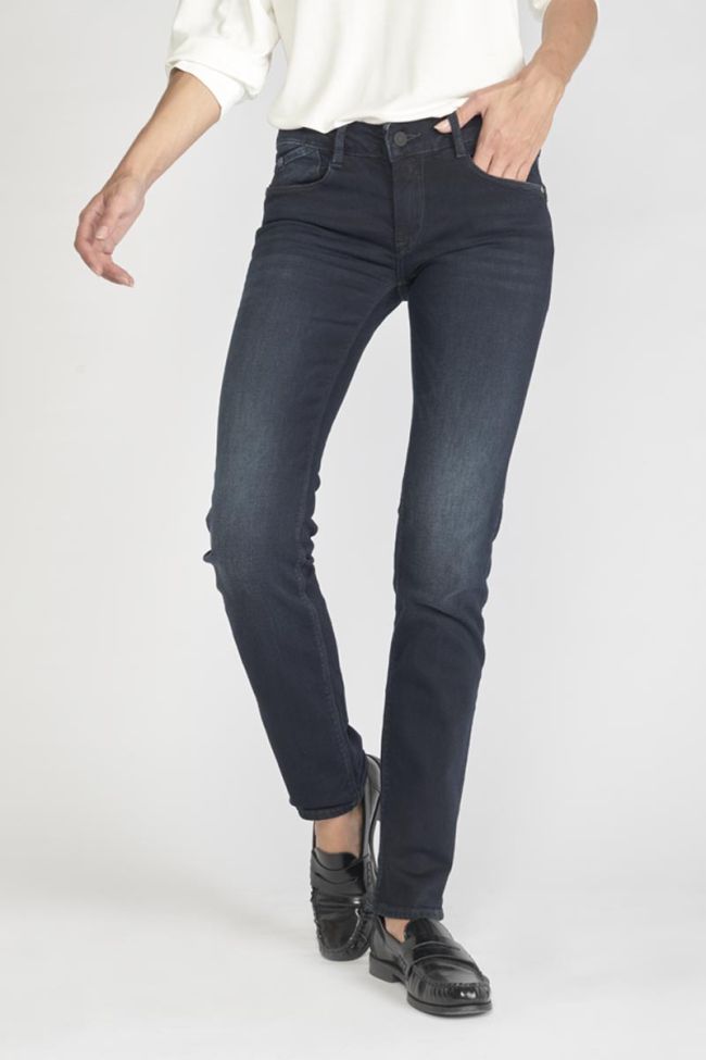 Jeans pulp regular Tiko bleu-noir N°1