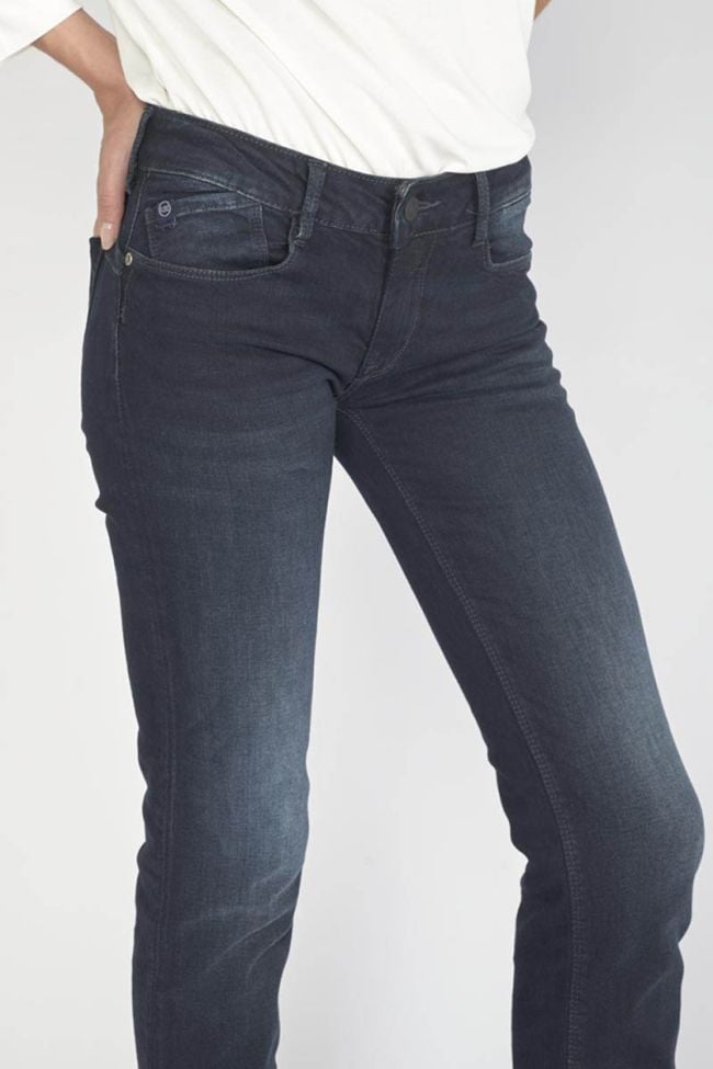 Jeans pulp regular Tiko bleu-noir N°1