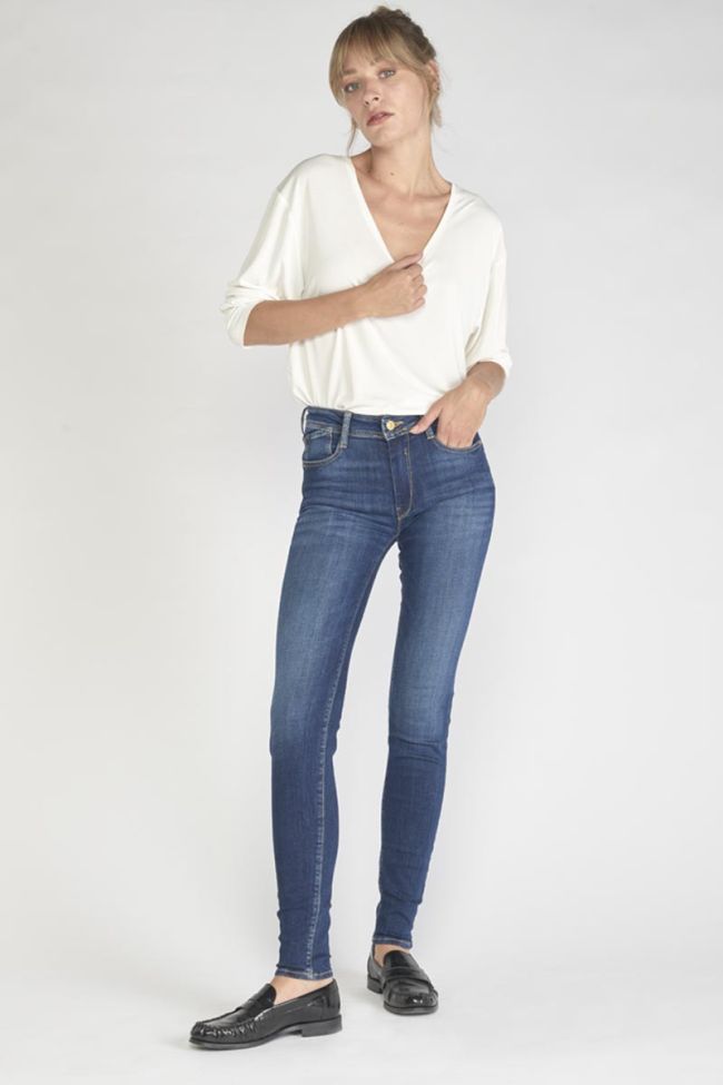 Vivi pulp slim taille haute jeans bleu N°1