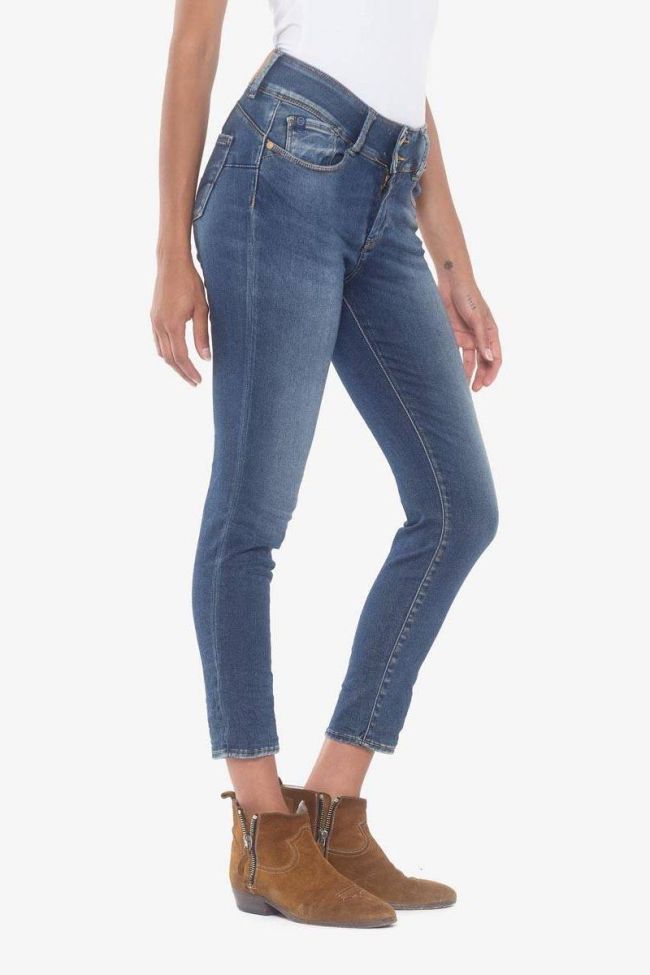 Via ultra pulp slim taille haute 7/8 ème jeans bleu-noir N°4 