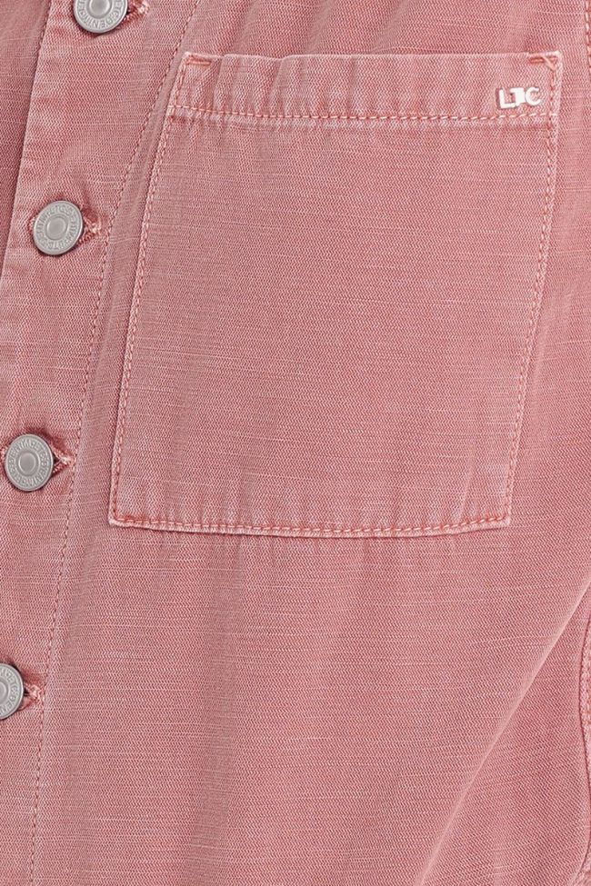 Combi-short en jeans Zumba rose