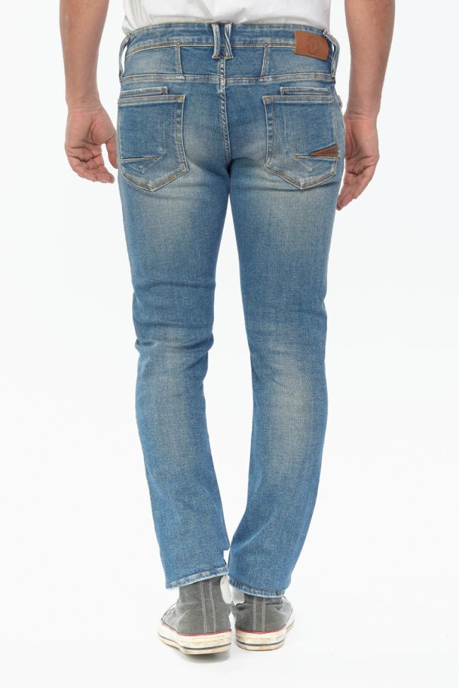 Iraun 600/17 adjusted jeans destroy bleu N°4