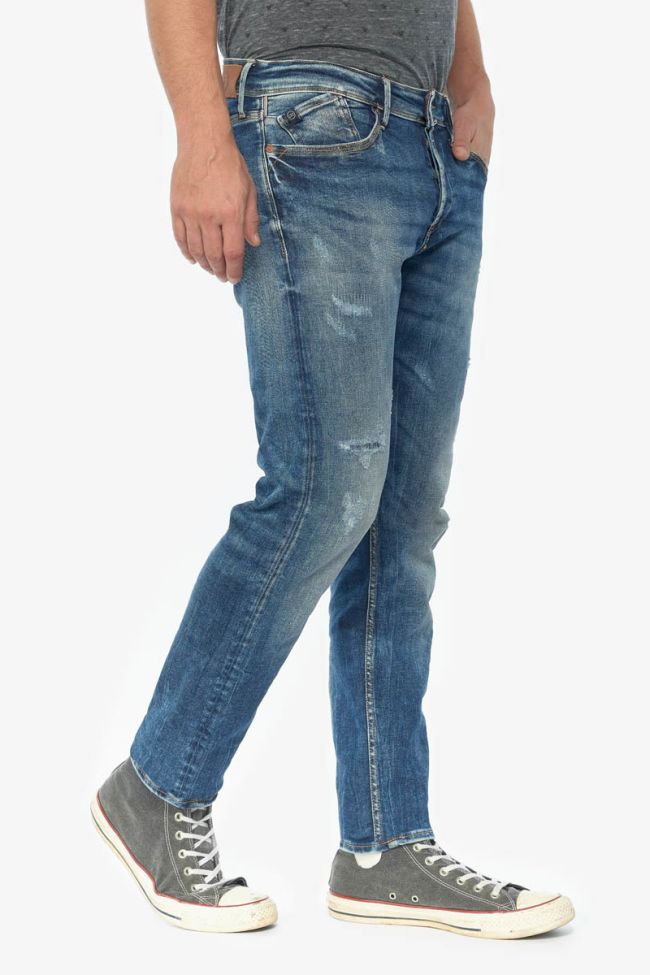 Adur 700/11 adjusted jeans destroy bleu N°2