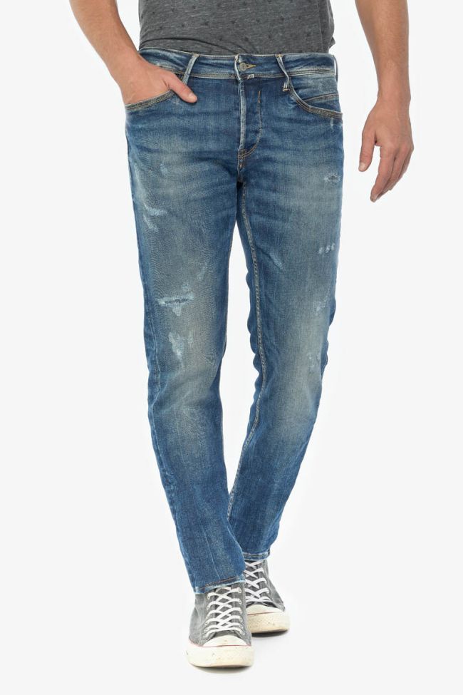 Adur 700/11 adjusted jeans destroy bleu N°2
