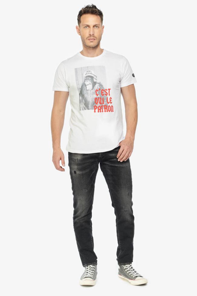 Jogg  700/11 adjusted jeans destroy noir N°1