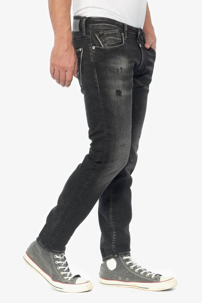Jogg  700/11 adjusted jeans destroy noir N°1