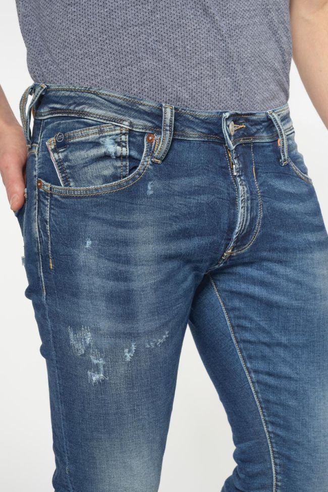 Jogg 700/11 adjusted jeans destroy bleu N°2