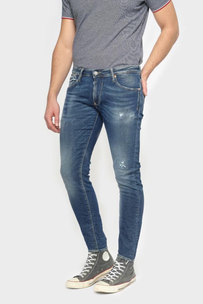 Jogg 700/11 adjusted jeans destroy bleu N°2