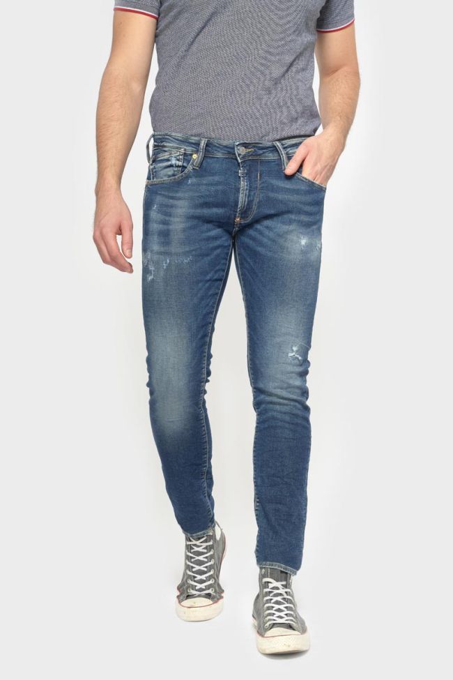 Jogg 700/11 adjusted jeans destroy bleu N°2