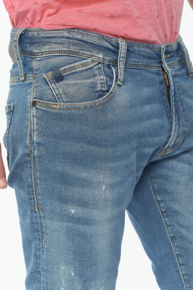 Jogg 700/11 adjusted jeans destroy bleu N°4