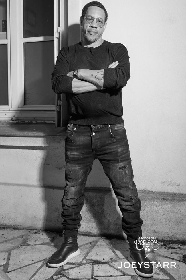Jagg tapered arqué jeans noir N°1 by JoeyStarr 
