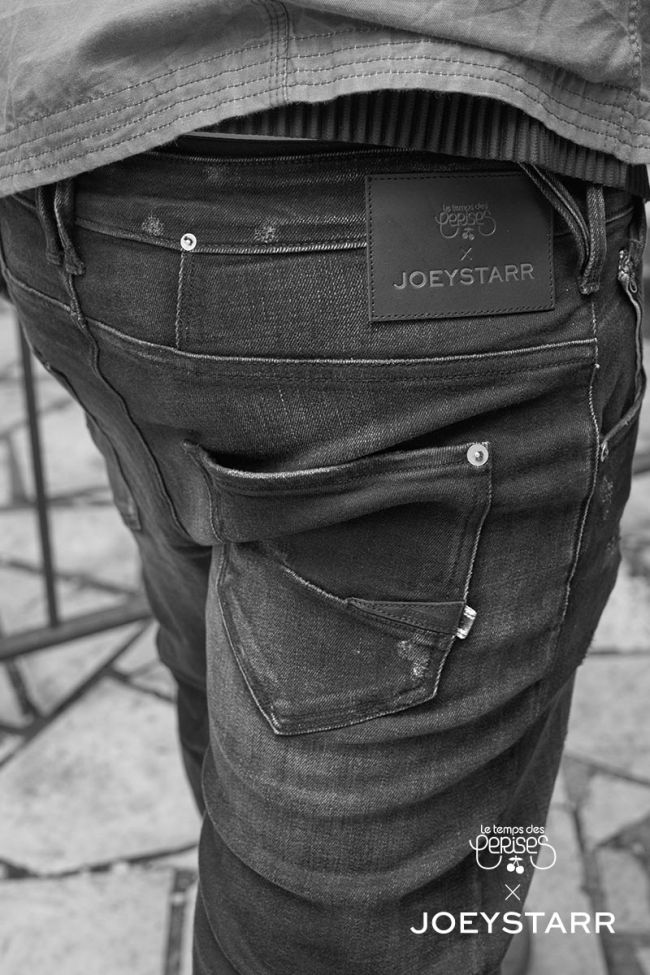 Jagg tapered arqué jeans noir N°1 by JoeyStarr 