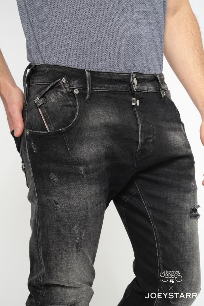 Jagg tapered arqué jeans noir N°1 by JoeyStarr 