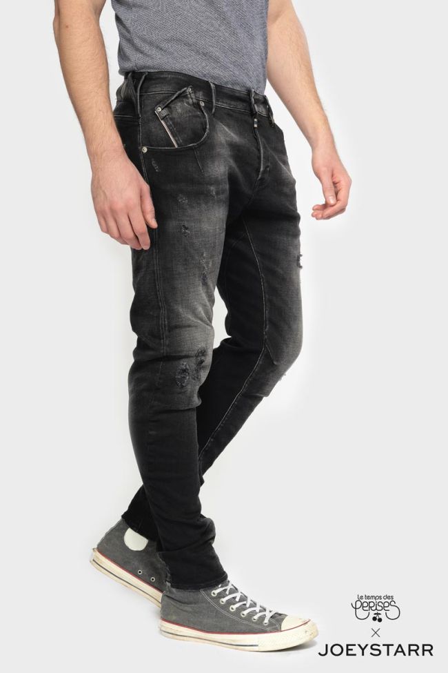 Jagg tapered arqué jeans noir N°1 by JoeyStarr 
