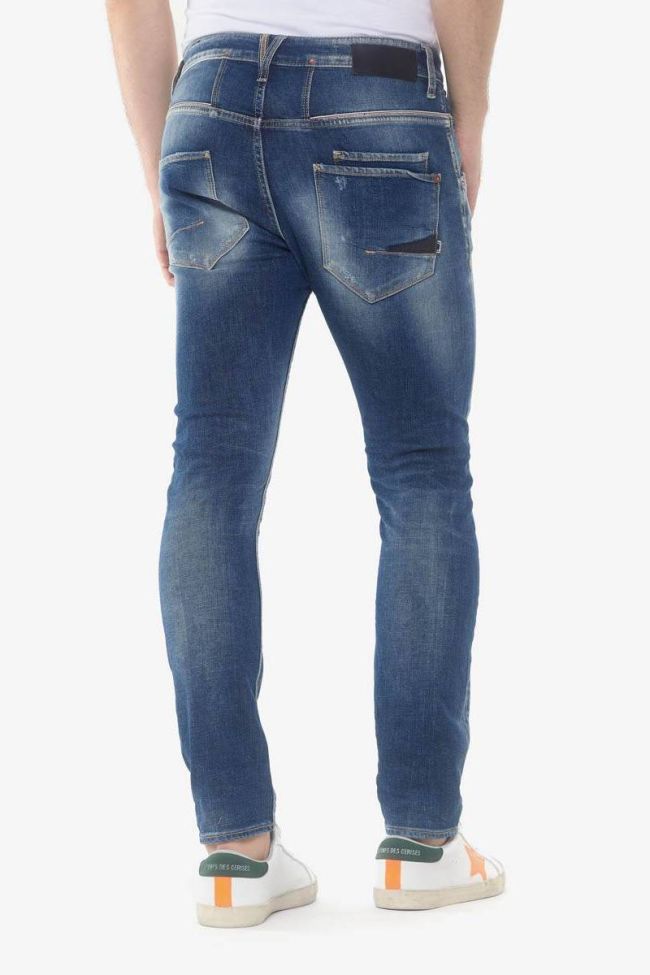 Taniel 900/16 tapered 7/8ème jeans destroy bleu N°3