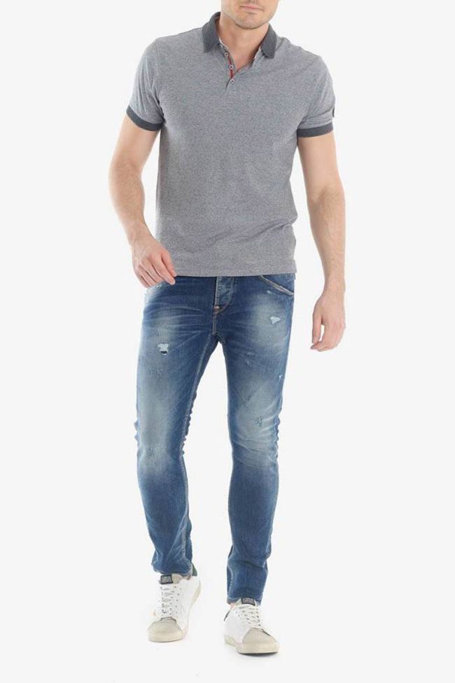 Taniel 900/16 tapered 7/8ème jeans destroy bleu N°3