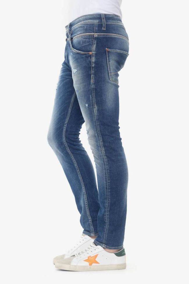 Taniel 900/16 tapered 7/8ème jeans destroy bleu N°3