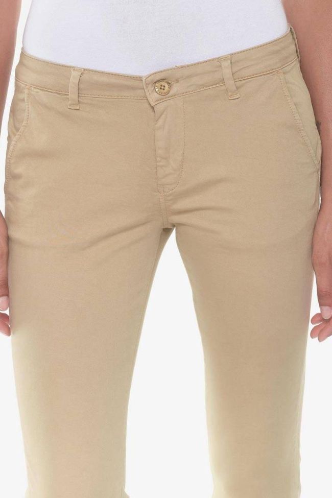 Pantalon chino Lidy8 beige