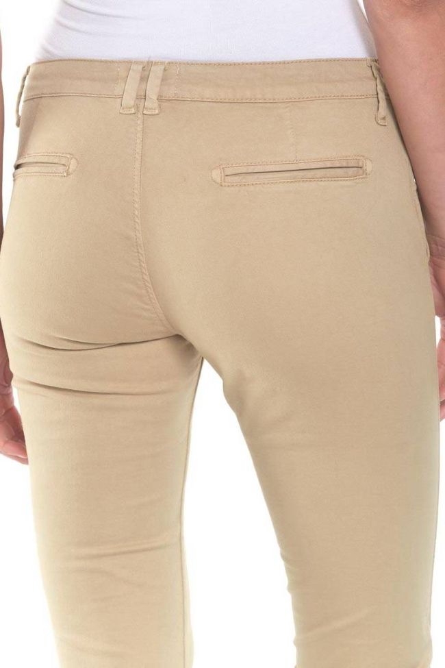 Pantalon chino Lidy8 beige