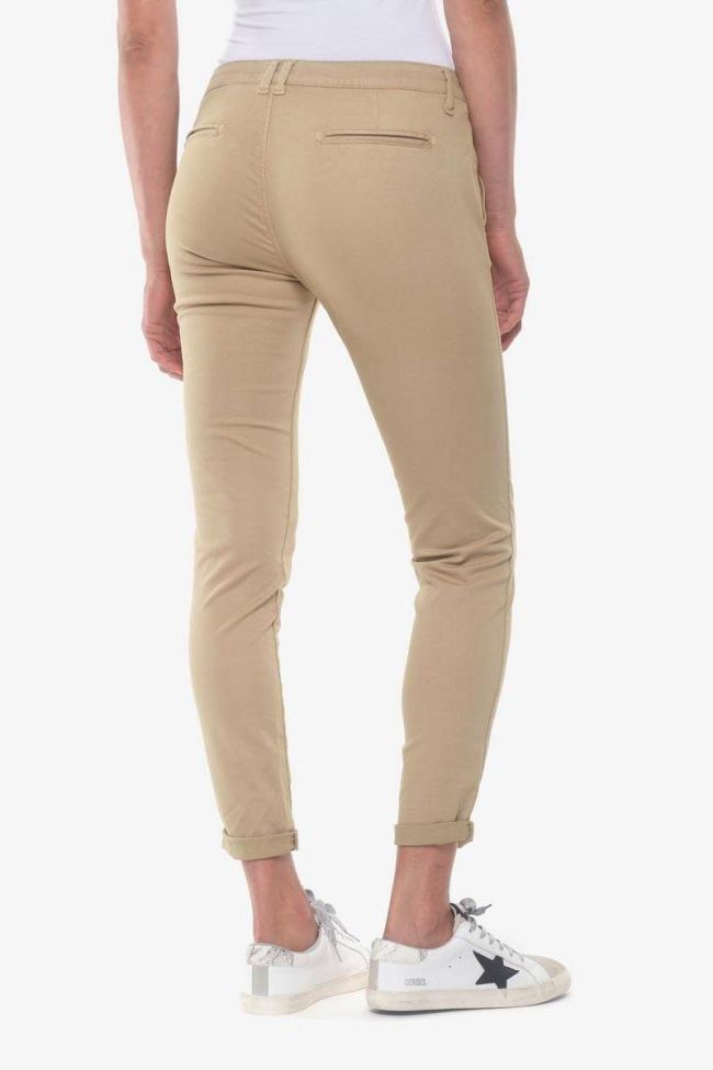 Pantalon chino Lidy8 beige