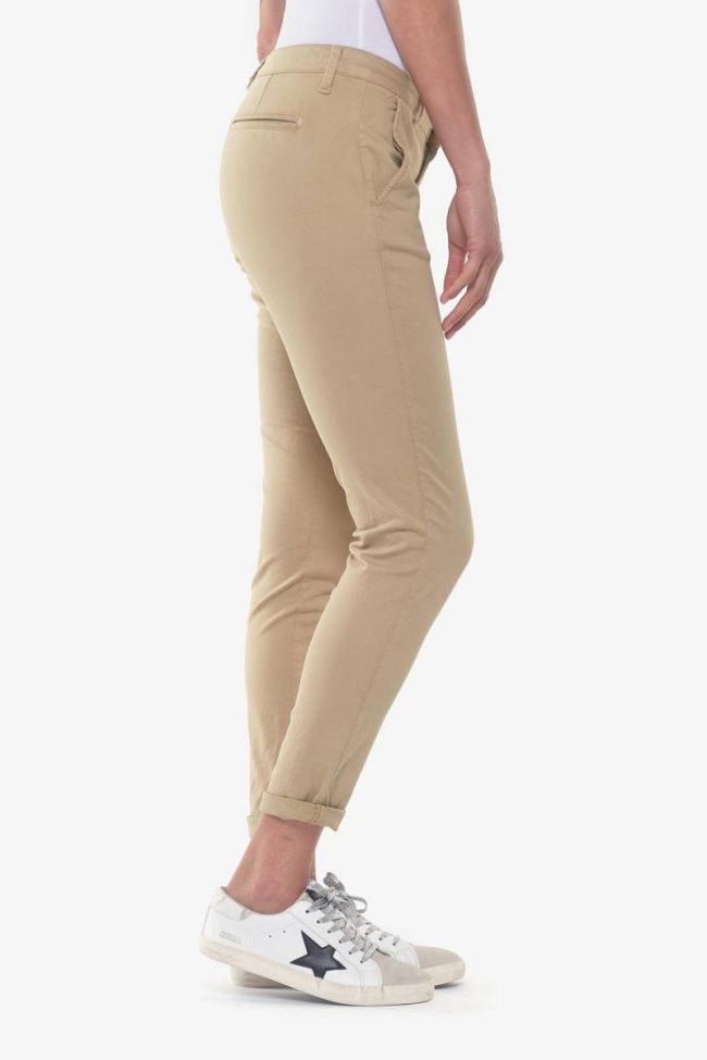 Pantalon chino Lidy8 beige