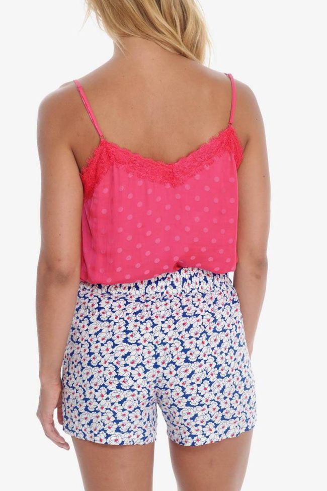 Short Riou à motif floral