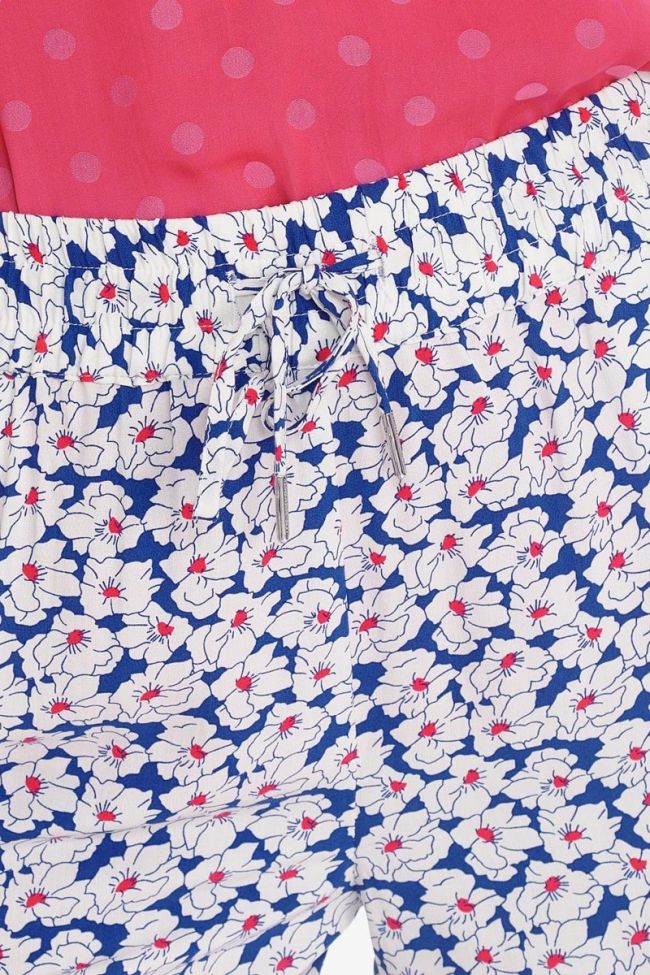Short Riou à motif floral