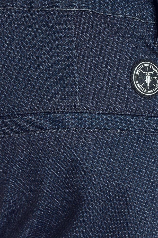 Pantalon Steny bleu-noir