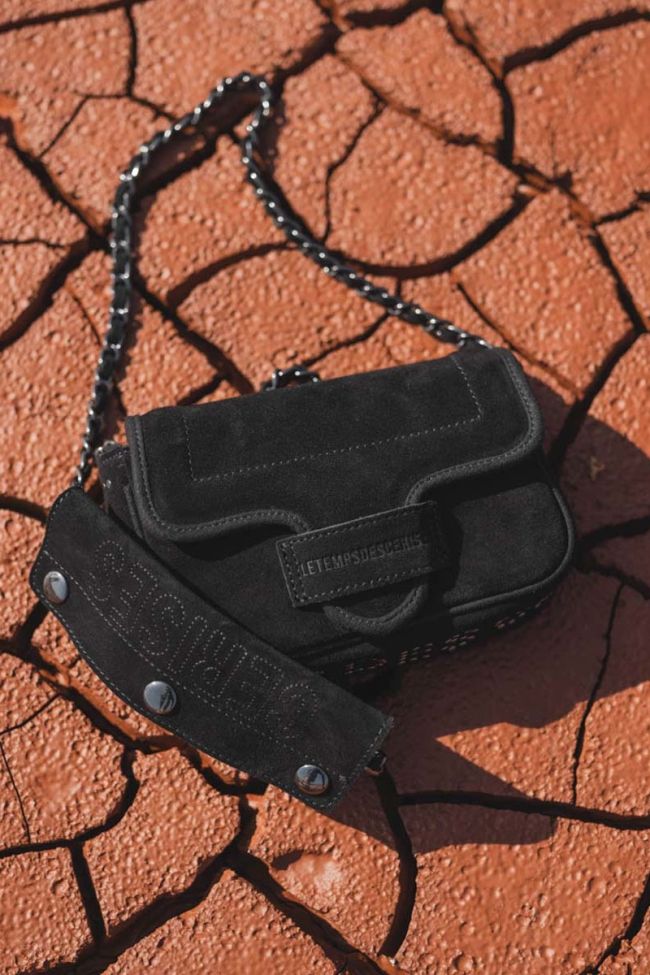 Sac Klelia en cuir noir