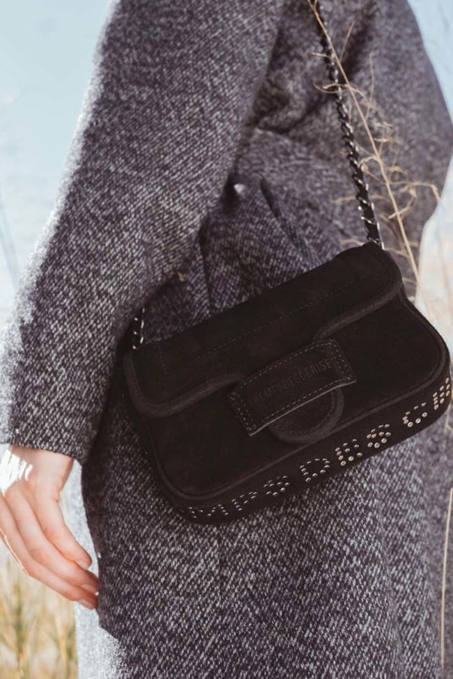 Sac Klelia en cuir noir