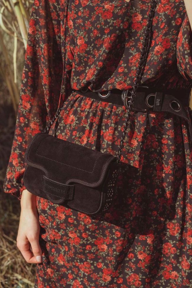 Sac Klelia en cuir noir