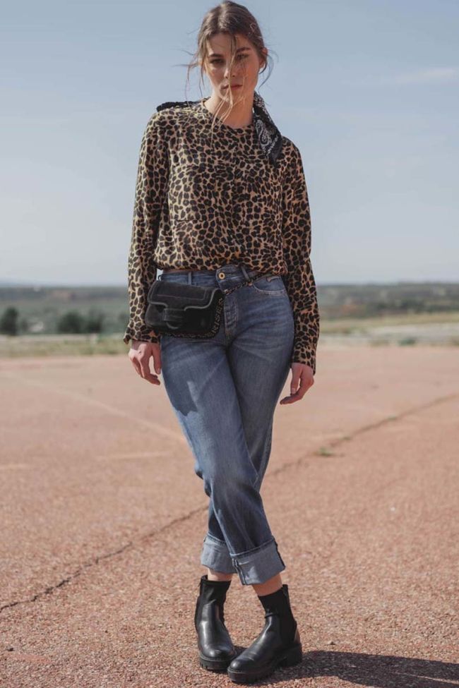 Sac Klelia en cuir noir