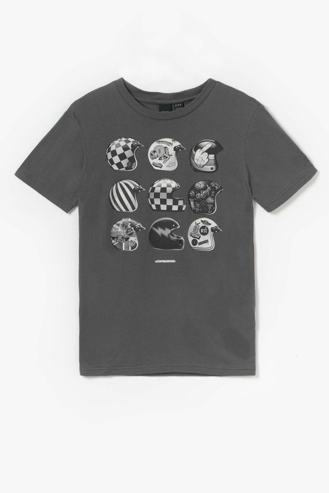 T-shirt Cantobo gris imprimé