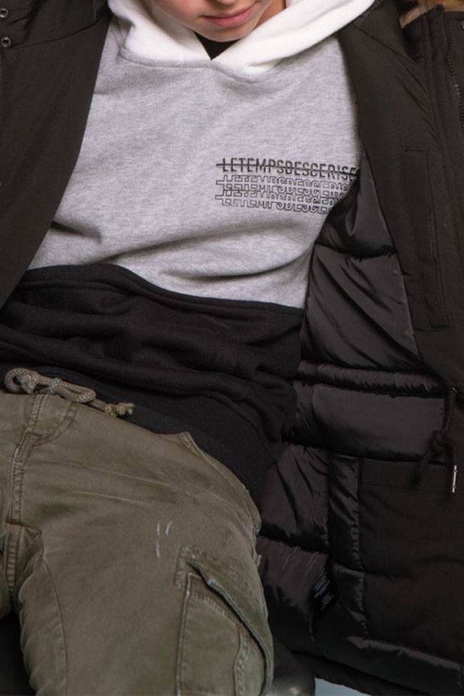 Sweat Indianabo tricolore imprimé