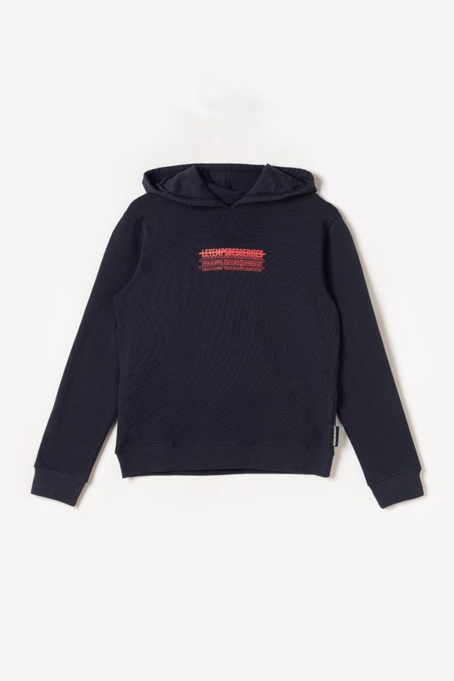 Sweat Kansabo bleu marine imprimé