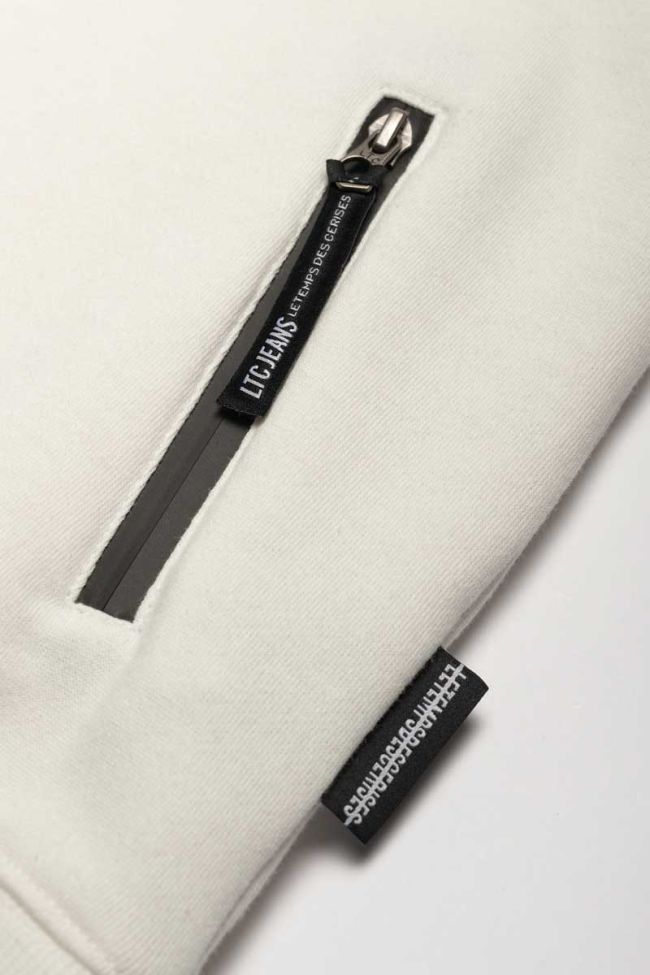 Sweat Michibo crème imprimé