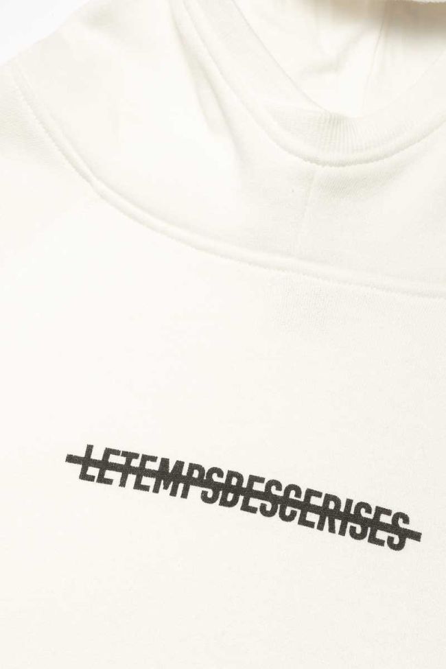 Sweat Michibo crème imprimé