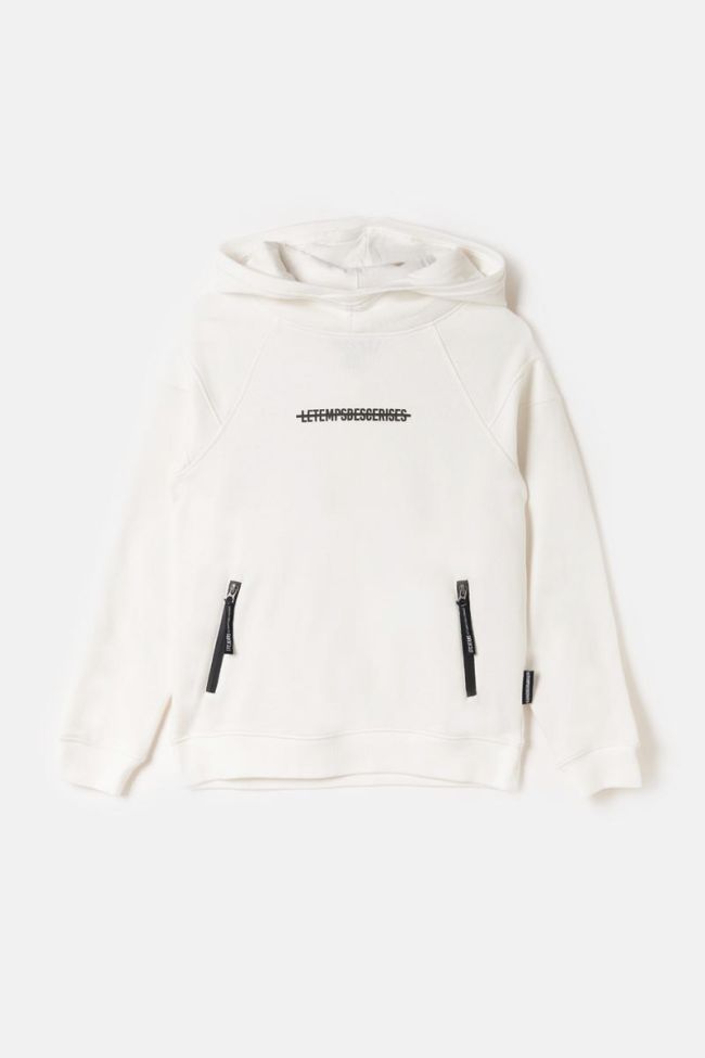 Sweat Michibo crème imprimé