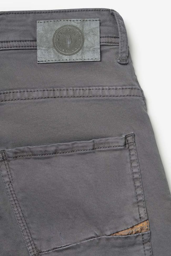 Pantalon Tobati tapered arqué anthracite
