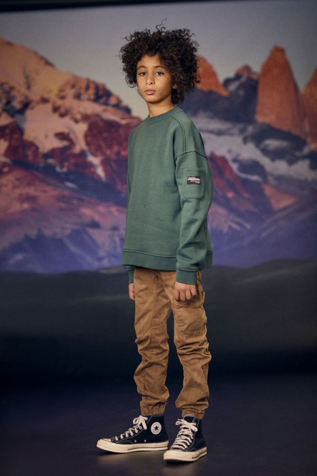 Pantalon Tobati tapered latte