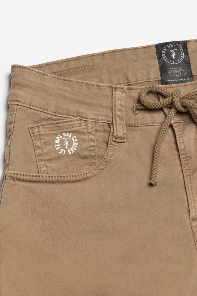 Pantalon Tobati tapered latte