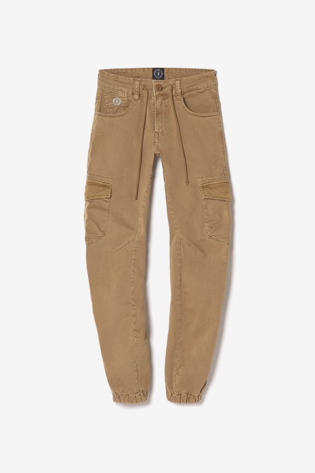Pantalon Tobati tapered latte