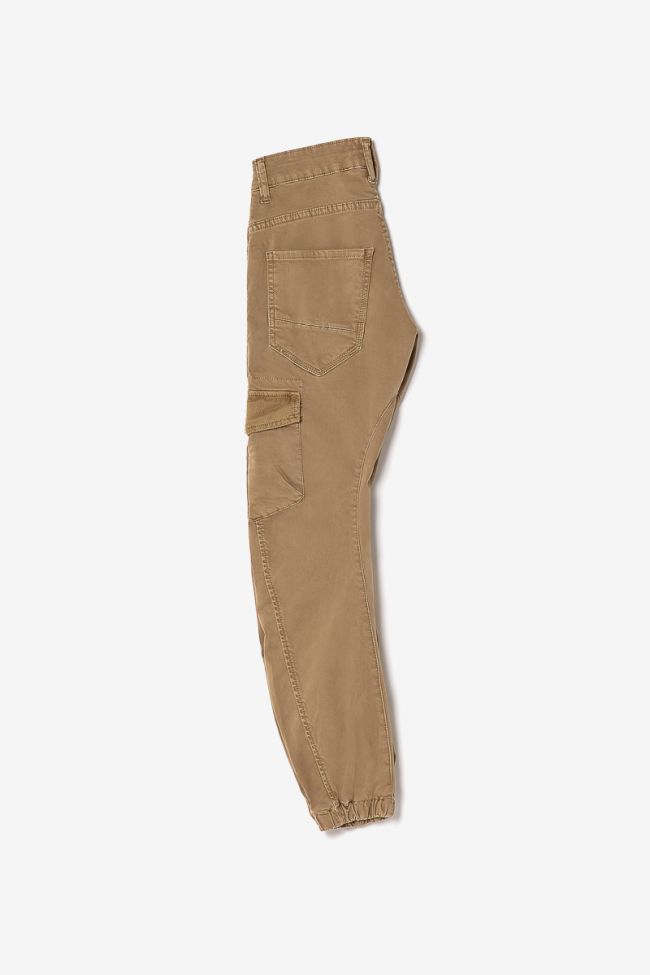 Pantalon Tobati tapered latte