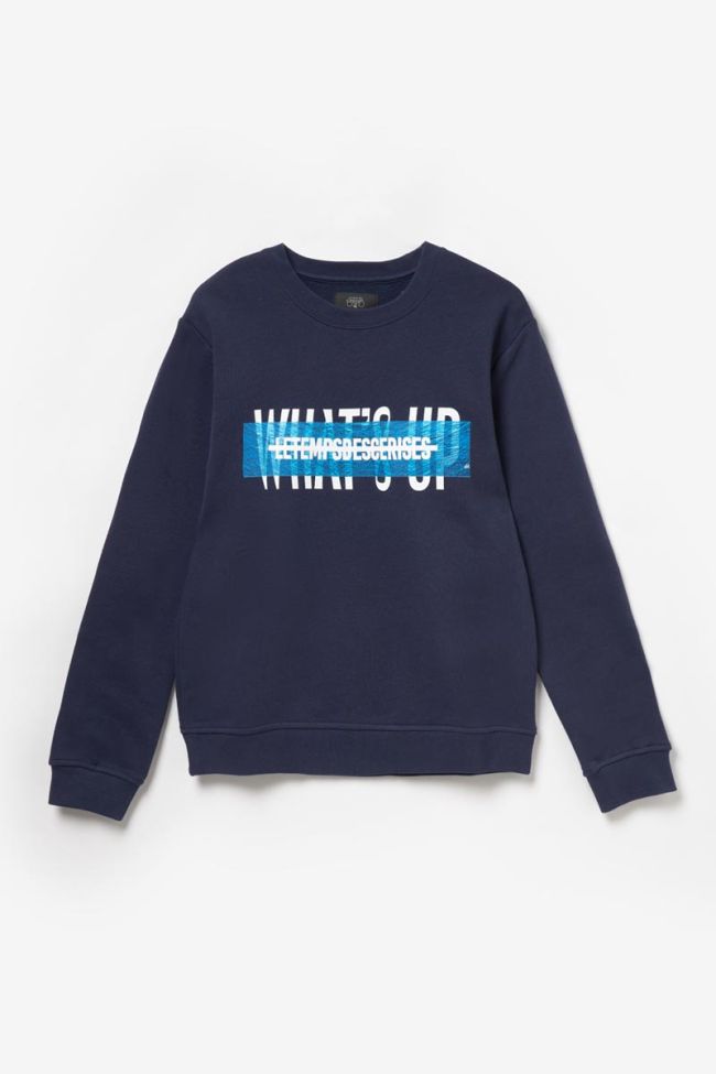 Sweat Torybo bleu marine imprimé